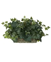 Nearly Natural Ivy Ledge Plant - Set on Foam Silk Plant