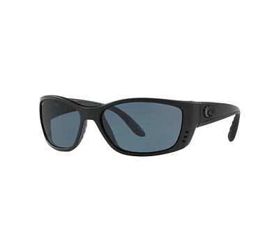 Costa Del Mar Polarized Sunglasses, Fisch Polarized 64