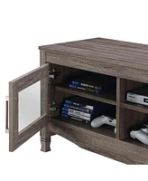 Techni Mobili Driftwood Tv Stand