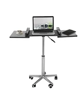 Techni Mobili Folding Table Laptop Cart