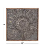 Rosemary Lane Iron Rustic Wall Decor