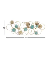 Rosemary Lane Contemporary Ornamental Metal Wall Decor