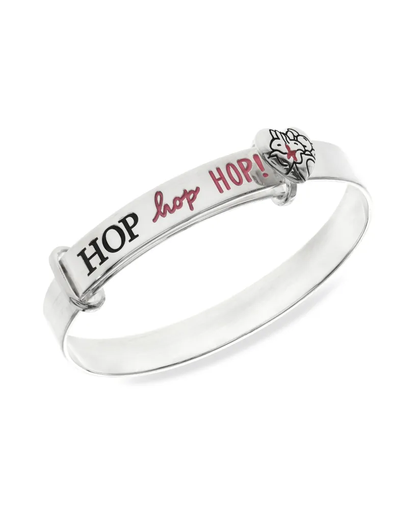 Beatrix Potter Sterling Silver Hop Hop Expander Bangle Bracelet