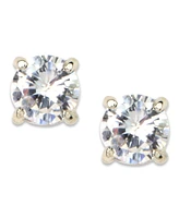 Anne Klein 8MM Crystal Stud Earrings