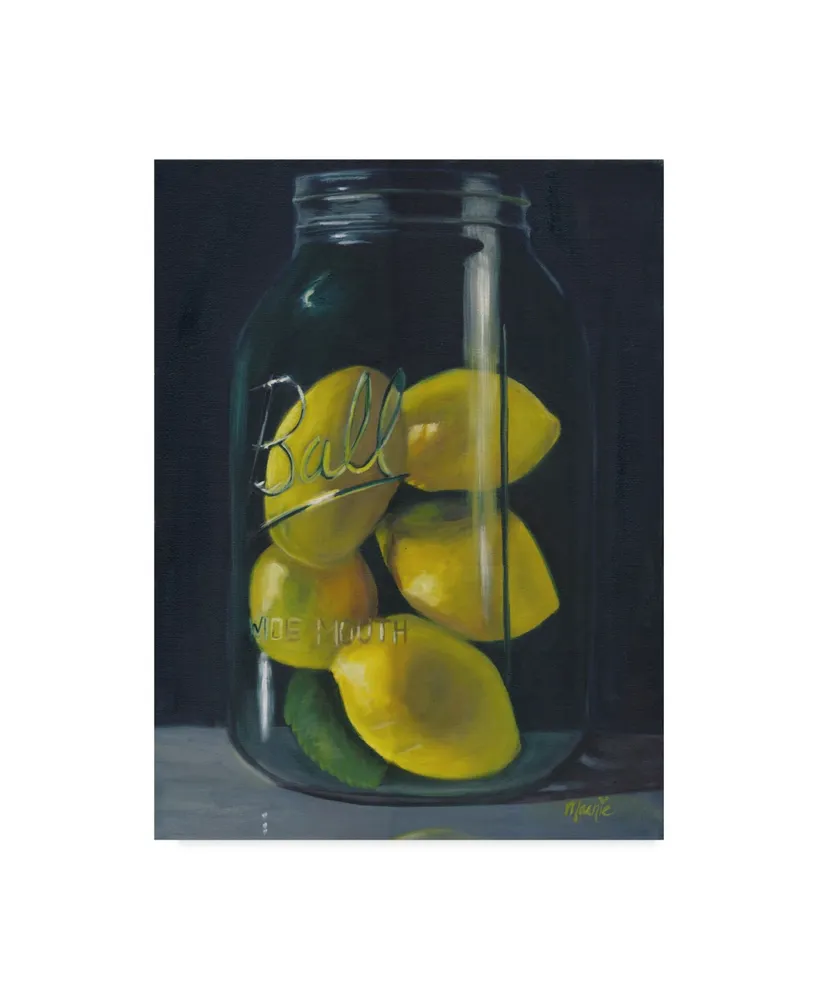 Marnie Bourque 'Lemons' Canvas Art