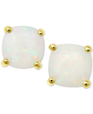 Opal (1 ct. t.w.) Stud Earrings in 14k Gold