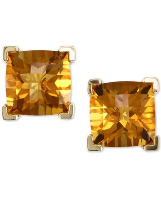 Effy Citrine (4-1/5 ct. t.w.) Stud Earrings in 14k Gold