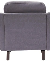 Elle Decor 24" Mid-Century Modern Chloe Armchair