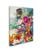 Oxana Ziaka 'Alice In Wonderland' Canvas Art - 19" x 14" x 2"