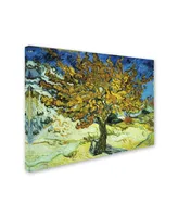 Vincent van Gogh 'The Mulberry Tree' Canvas Art - 47" x 35" x 2"