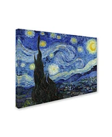 Vincent van Gogh 'Starry Night' Canvas Art - 47" x 35" x 2"