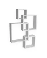 Danya B. Intersecting Cube Shelves