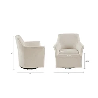 Balcony Swivel Glider Chair