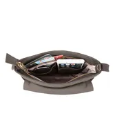 Travelon Anti-Theft Courier Saddle Crossbody