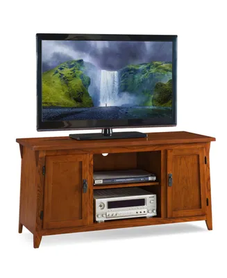 Leick Home Mission Two Door Tv Stand For 55" Tv, Russet