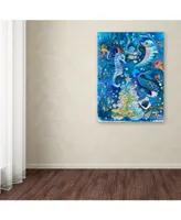 Oxana Ziaka 'In the Sea' Canvas Art - 19" x 14" x 2"