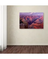 Mike Jones Photo 'Grand Canyon near Mather Point' Canvas Art - 24" x 16" x 2"