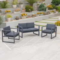 Navan Outdoor 3pc Seating Set