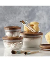 Pyrex 6-Pc. Storage Set with Wood Lids