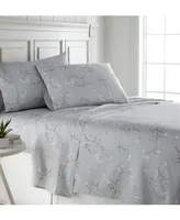 Southshore Fine Linens Forget Me Not 22" Extra deep, Pocket Cotton Sheet Set