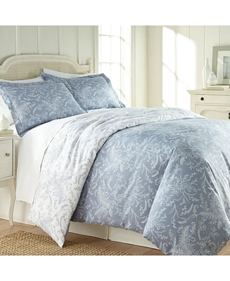 Southshore Fine Linens Winter Brush Reversible Down Alt Comforter Set, Twin/Twin Xl