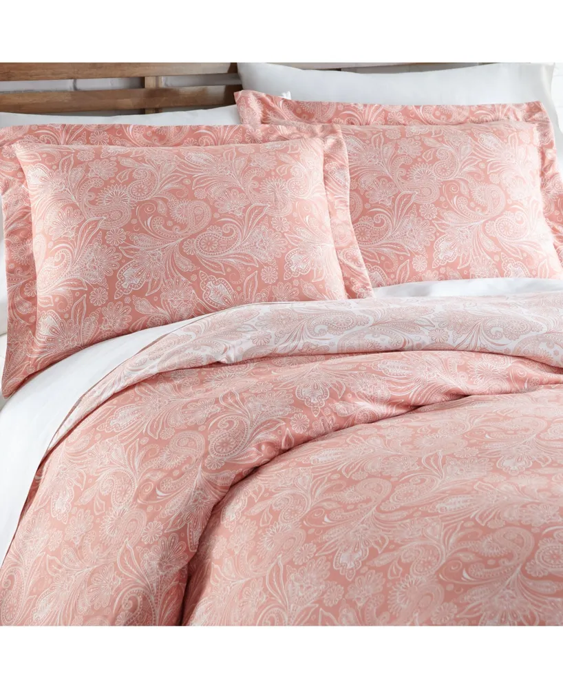 Southshore Fine Linens Perfect Paisley 3-Piece Comforter and Sham Set