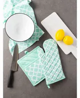 Lattice Oven Mitt Set of 2