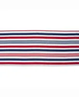 Patriotic Stripe Outdoor Table Runner 14" X 108"