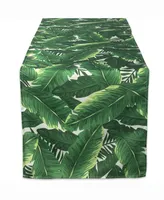 Banana Leaf Outdoor Table Runner 14" X 108"