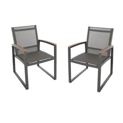 Glasgow Outdoor Dining Chair (Set of 2)