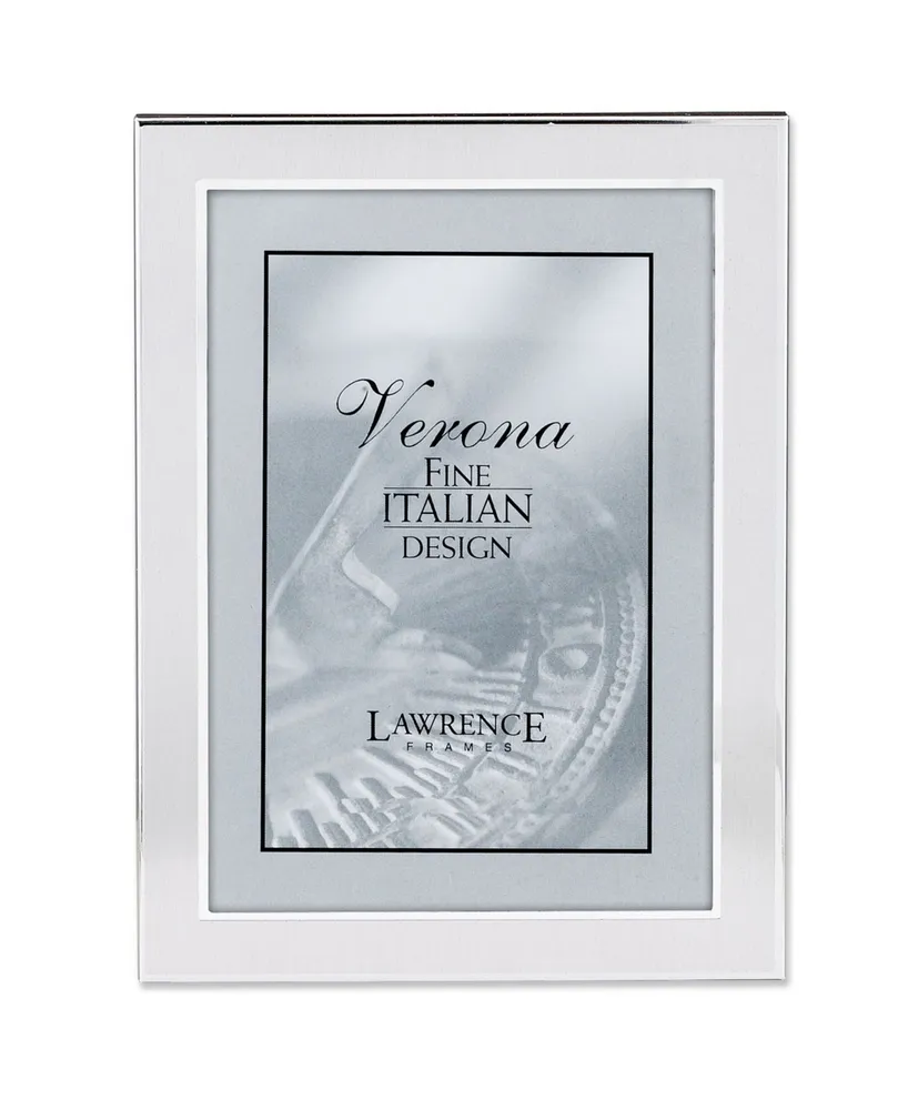 Lawrence Frames Brushed Metal Picture Frame - 5" x 7"