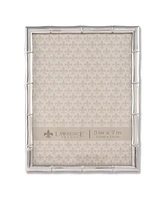 Lawrence Frames 710157 Silver Metal Bamboo Picture Frame - 5" x 7"