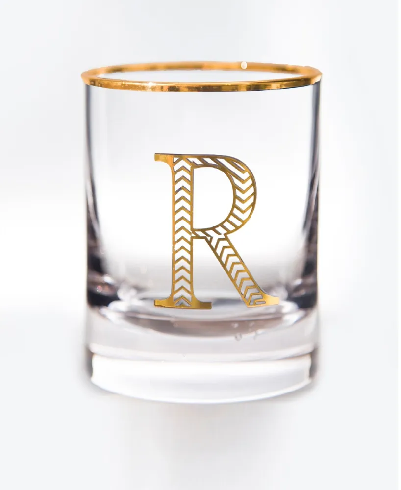 Monogram Double Old-Fashioned Glass