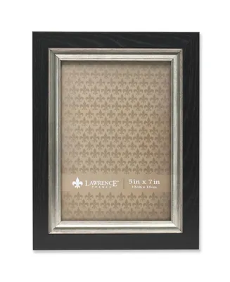 Lawrence Frames Black with Burnished Silver Inner - 5" x 7"