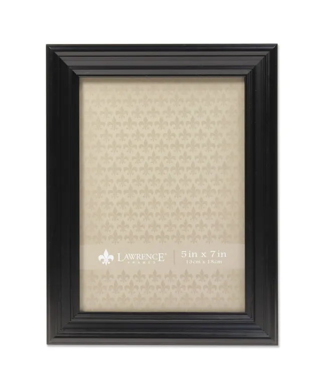 Lavish Home 12-Opening 4 in. x 6 in. Black Picture Frame Collage