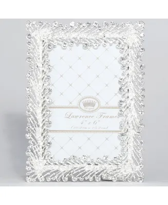 Lawrence Frames Jasmond Silver Metal Frame with Crystal Spray