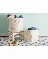 Design Import Storage Bin Dots, Round