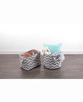 Design Import Storage Bin Chevron