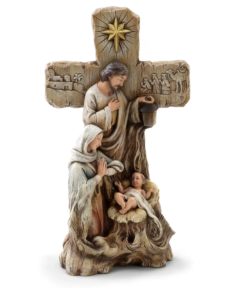 Napco Holy Family With Cross