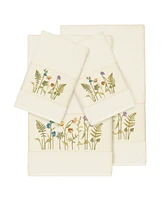 Linum Home Turkish Cotton Serenity -Pc. Embellished Towel Set