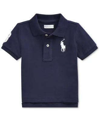 Polo Ralph Lauren Baby Boys Cotton Mesh Pony Logo Shirt