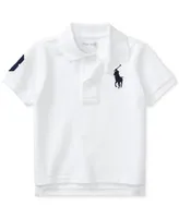 Polo Ralph Lauren Baby Boys Cotton Mesh Pony Logo Shirt