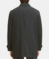Cole Haan Men's Button-Front Water Resistant Rain Coat