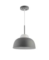 Jonathan Y Simon 12" Adjustable Led Pendant