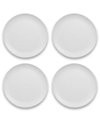 TarHong Matte Craft Coupe Melamine Dinner Plates, Set of 6