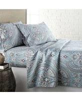 Southshore Fine Linens Classic Paisley Ultra-Soft 4-Pc. Sheet Set