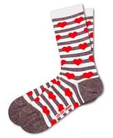 Love Sock Company Women's Socks - Red Hearts