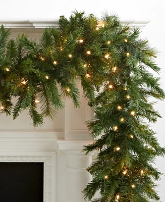 Kurt Adler 9' Pre-Lit Classic Garland