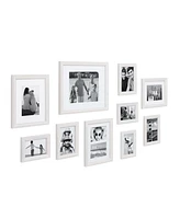 Kate and Laurel Bordeaux Gallery Wall Wood Picture Frame Set