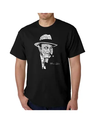La Pop Art Mens Word T-Shirt - Al Capone Original Gangster